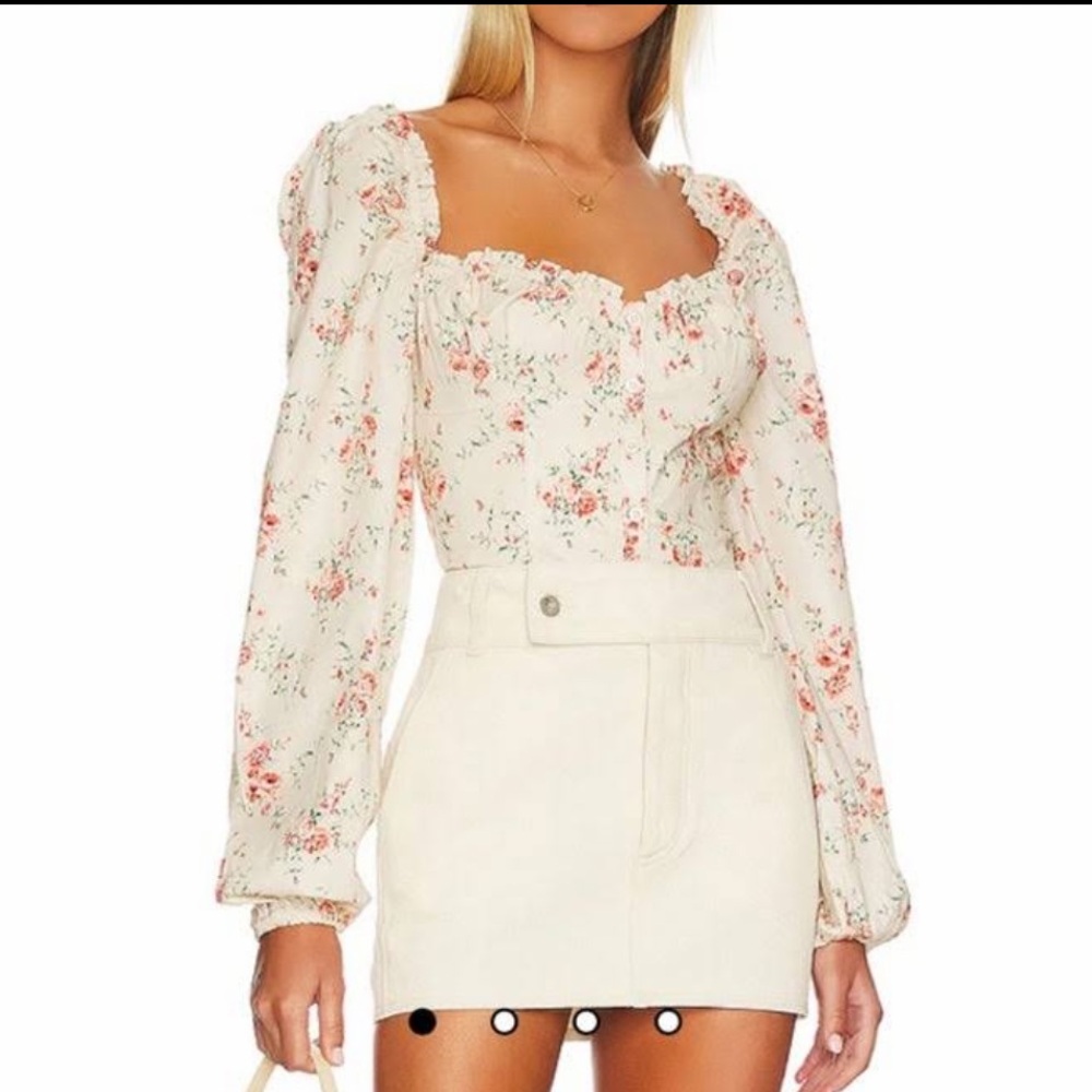 Revolve WeWoreWhat Ruched Top - Picture 2 of 16